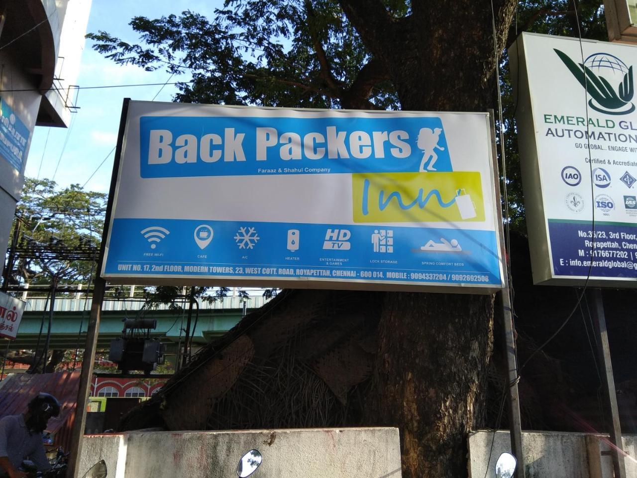 Backpackers Inn Chennai Bagian luar foto